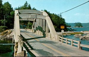 Maine Blue Hill The Reversing Falls Bridge