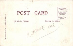 E14/ Milford New Hampshire Postcard c1910 B&M Railroad Depot Station 21