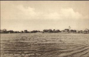 Old Saybrook CT Manor From Water c1910 Postcard