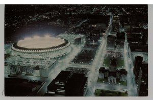 Baseball - Arch Night View of Busch Memorial Stadium, St. Louis