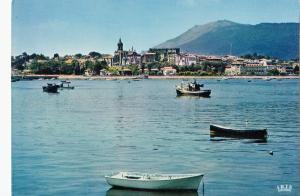 BF14397 vue sur l espagne hendaye france front/back image