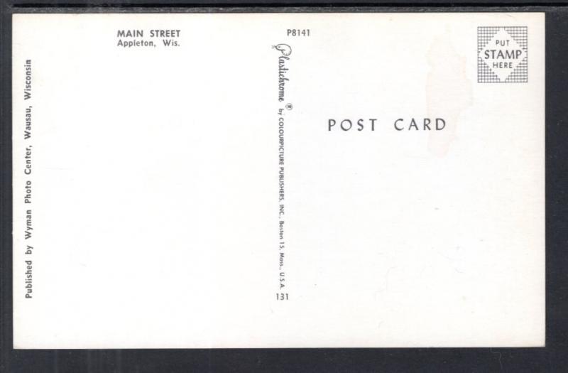 Main Street,Appleton,WI BIN