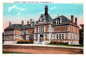 Postcard MUSEUM SCENE Providence Rhode Island RI AQ7662