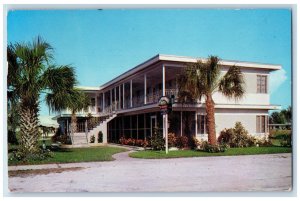 1953 View Of Southernair Apartments Clearwater Beach Florida FL Vintage Postcard 