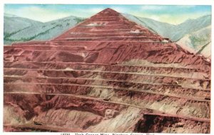 Vintage Postcard Utah Copper Mine Production Bingham Canyon Salt Lake City Utah