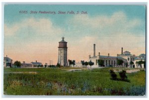 1912 State Penitentiary Prisoner Building Sioux Falls South Dakota SD Postcard