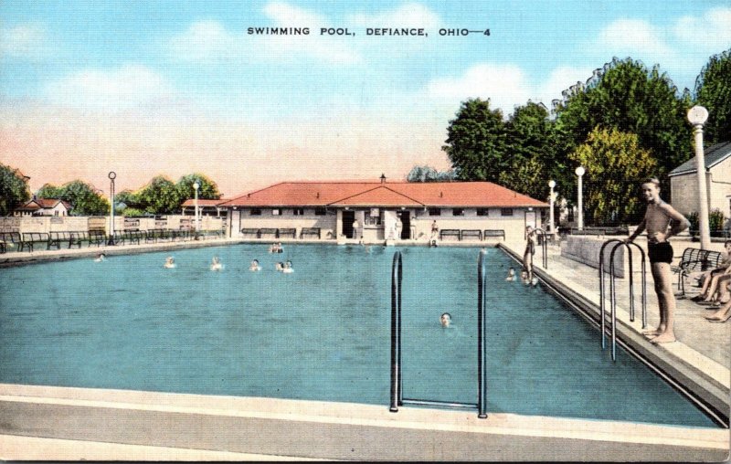 Ohio Defiance Swimming Pool 1945