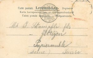 Multiview Postcard Budapest Hungary Train Stations