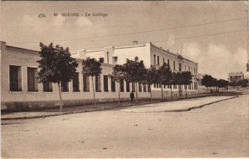 CPA AK TUNISIE SOUSSE Le College (32028)