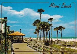 Florida Miami Beach Showing Its New Boardwalk And Wide Beaches