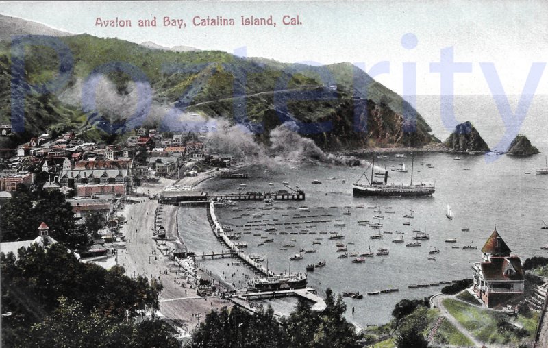 AVALON AND BAY SANTA CATALINA CALIFORNIA