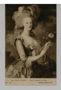 France - Versailles. Museum of Versailles, Marie Antoinette With Rose