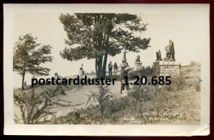 h3213 - MIDLAND Ontario 1920s Martyrs Shrine. Real Photo Postcard by J.W.Bald