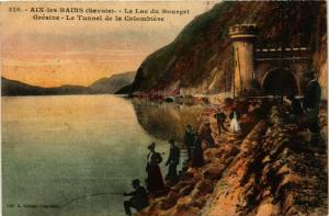 CPA AIX-les-BAINS - Le Lac du BOURGET - Gresine-Le Tunnel (352089)
