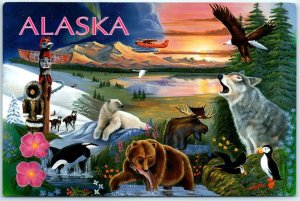 Postcard - Alaska