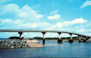 Canada New Brunswick Campobello Island Franklin D Roosevelt Bridge Connection...