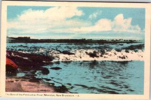 Postcard WATER SCENE Moncton New Brunswick NB AK5149