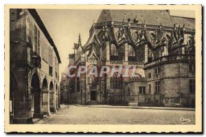 Old Postcard Moulins Allier Cathedrale