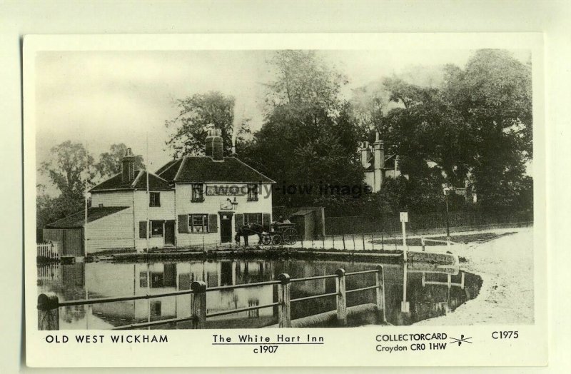 pp1463 - Wickham - The White Hart Inn - c1907  - Pamlin postcard