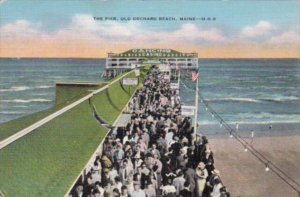 Maine Old Orchard Beach The Pier