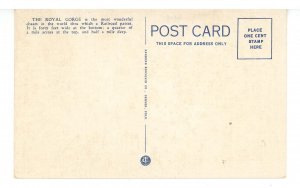 CO - Royal Gorge. Hanging Bridge, Train