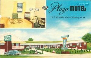 WV, Wheeling, West Virginia, Plaza Motel, Multi View, MWM No. 16,621F