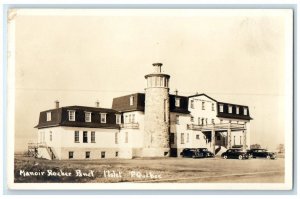 c1940's Manoir Rocher Fireproof Hotel View Quebec Canada RPPC Photo Postcard