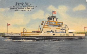 MV Grand Isle Ferry & Paddle Boats Ship Unused 