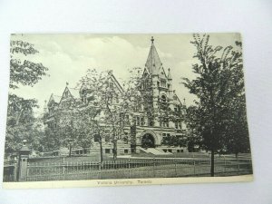 Vintage Postcard Victoria University Toronto Canada