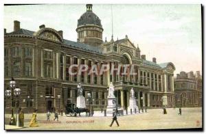 Postcard Old Birmingham Council House