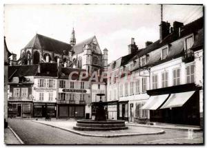 Postcard Modern Saint Florentin Place Des Fontaines