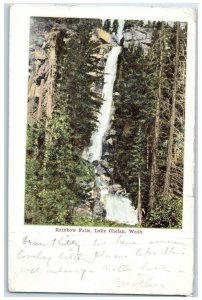 1909 Rainbow Falls Exterior Lake Chelan Washington WA Vintage Antique Postcard