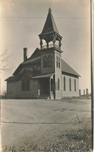 Denver CO. M.E. Church Real Photo Postcard