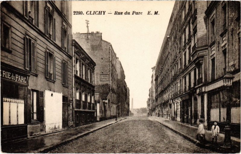 CPA CLICHY Rue du Parc (1322981)