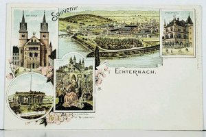 Echternach Basilque Troskneppchen Dingstuhl Tableau De St Williboro Postcard A3