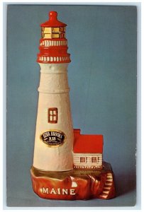 Ezra Brooks Distillery Portland Head Lighthouse Frankfort Kentucky KY Postcard