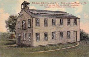 Old Slater Mill Pawtucket Rhode Island