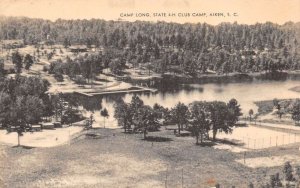 Aiken South Carolina Camp Long, State 4-H Club Camp, Vintage Postcard U26631