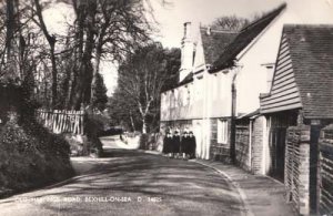 Bexhill On Sea Old Hastings Road Real Photo Postcard