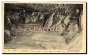 Old Postcard Arcy On Cury Caves Of Ghosts dining room of the waterfall
