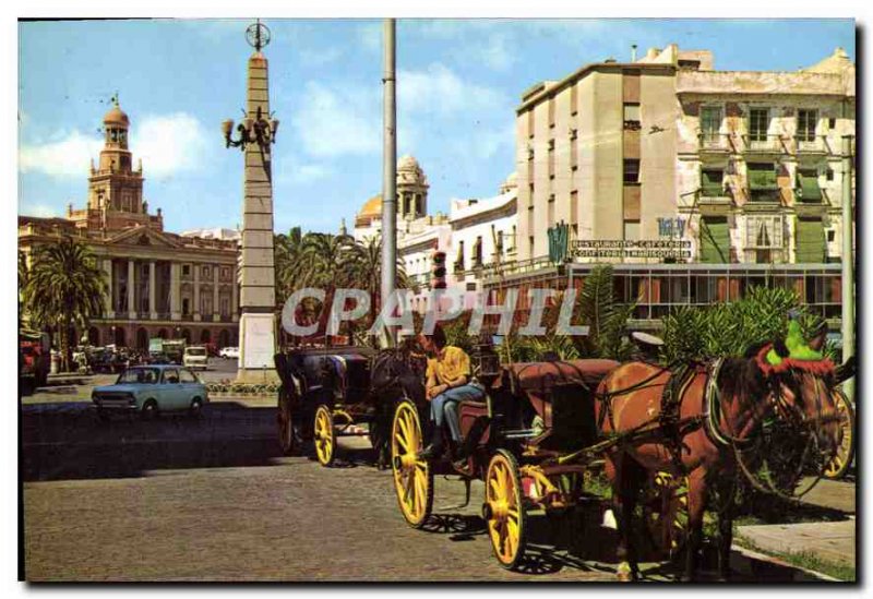 Postcard Modern Cadiz Plaza San Juan de Dios