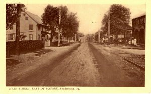 Souderburg, Pennsylvania - Downtown on Main Street, East of Square 