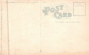 Vintage Postcard 1910's K. of P. Temple Montgomery Alabama TJ Mattox Cigar Pub