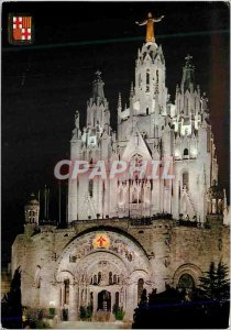 Postcard Modern Barcelona Temple