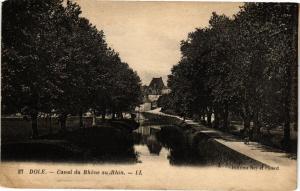 CPA DOLE-Canal du Rhone au Rhin (263547)