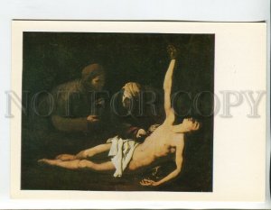 458445 USSR 1984 year Jusepe Ribera Saint Sebastian and Irina Hermitage old