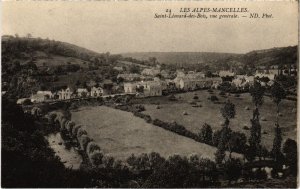 CPA Les ALPES MANCELLES - St-LÉONARD-des-BOIS - Vue générale (112457)