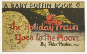 A Baby Puffin Book The Holiday Train Goes To The Moon Postcard