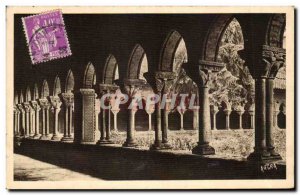 Postcard Abbey of Moissac the cloister Bertrand de Montaigu