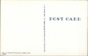 Texas State Library Bookmobile Panel Truck Van GREAT CHROME Postcard